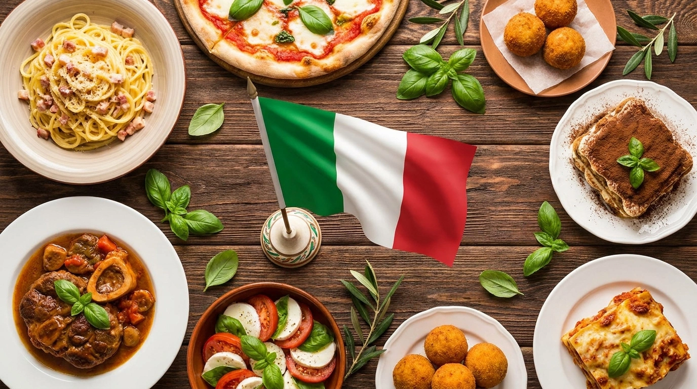 Italienska recept: 20 klassiska rätter från Italien